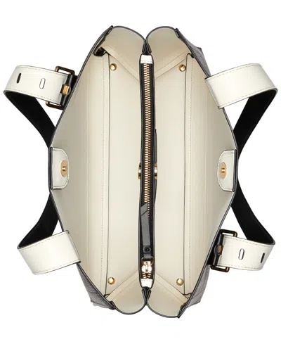 Calvin Klein Lowen Signature Triple Compartment Adjustable Tote