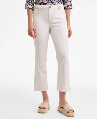 Nautica Jeans Women's Stretch Twill Demi Bootcut Pant In White