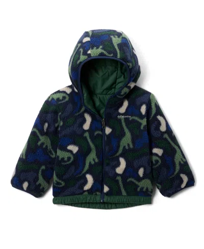 Columbia Toddler Boys Double Trouble Iii Reversible Jacket In Green
