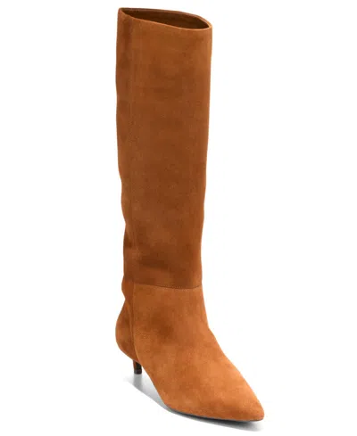 Cole Haan Go-to Janece Suede Boot In Brown