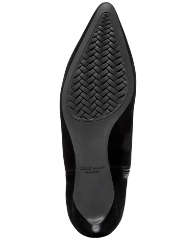 Cole Haan Women's Go-to-janece Pointed Toe Dress Boots In Black