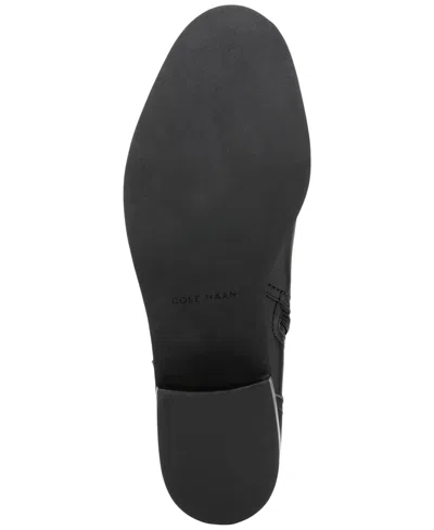 Cole Haan Hanover Leather Bootie In Black