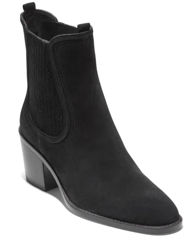 Cole Haan Women's Janelle Chelsea Pull On Booties In Black
