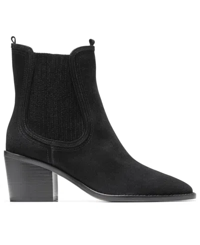 Cole Haan Women's Janelle Chelsea Pull On Booties In Black