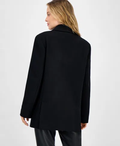 Cece Oversize Single-breasted Blazer In Black