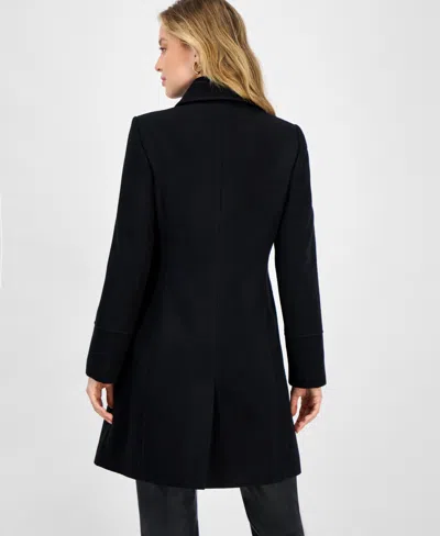Cece Women's Button-front Coat In Black