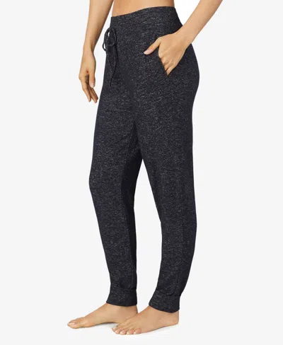 Cuddl Duds Petite Softknit Drawcord Joggers In Multi