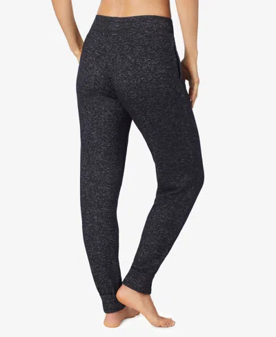 Cuddl Duds Petite Softknit Drawcord Joggers In Multi