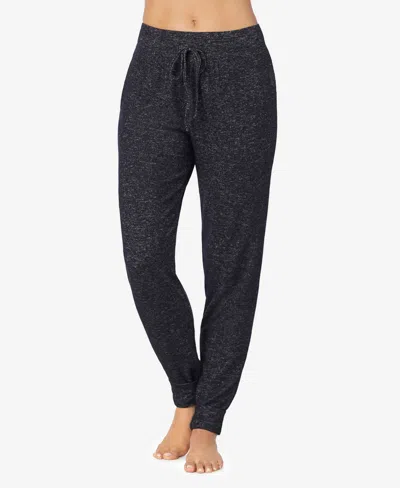 Cuddl Duds Petite Softknit Drawcord Joggers In Multi