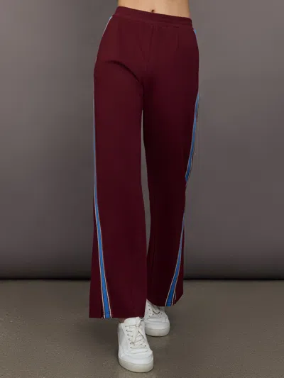The Upside Ryder Petra Flared Trousers In Red