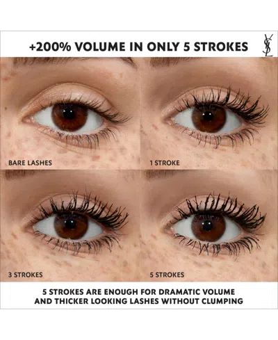 Saint Laurent Lash Clash Extreme Volume Mascara Gift Set .3 Oz/9 ml In Black