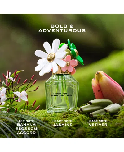 Marc Jacobs Ladies Daisy Wild Gift Set Fragrances 3616305631916 In Green