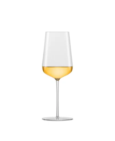 Zwiesel Glas Vervino Red Wine Glasses, Set Of 4 In Transparent