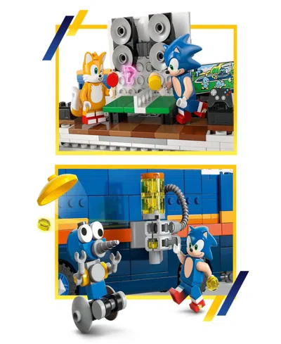 Lego Sonic The Hedgehog Team Sonic Command Truck 77006, 747 Pieces In Multi
