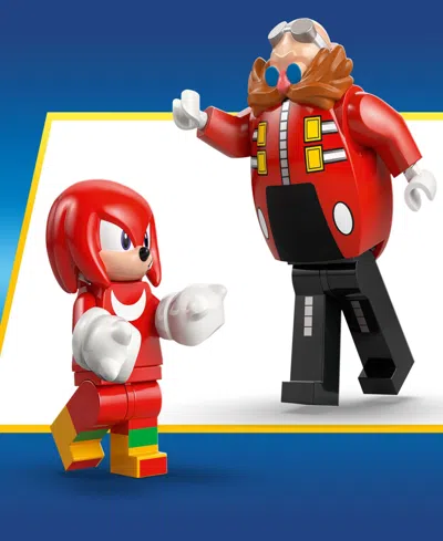 Lego Sonic The Hedgehog Knuckles Vs. Dr. Eggman Egg Crusher Mech 77005, 350 Pieces In Multi
