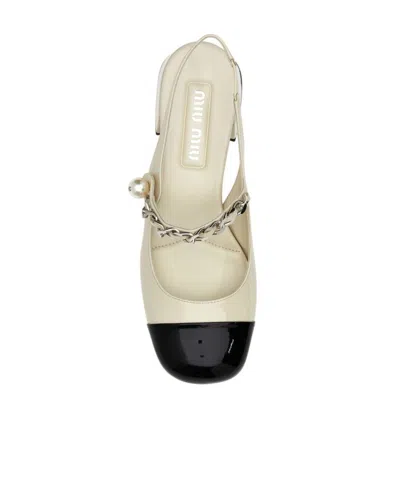 Miu Miu Exposed High Heels In Animal Print