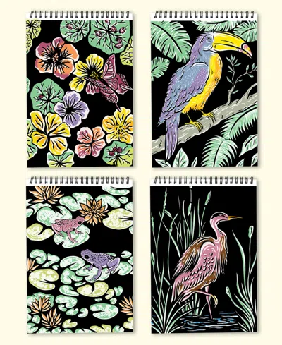 Lifelines Flowart Hidden Pattern Animals Art Kit In Multi