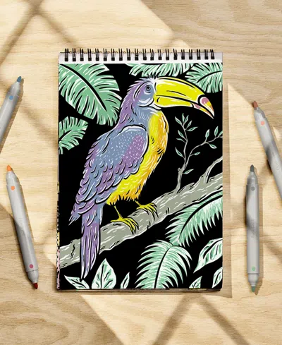 Lifelines Flowart Hidden Pattern Animals Art Kit In Multi