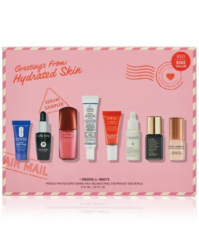 Created For Macy's 8-pc. Hydrated Skin Serum Set,  In Transparent
