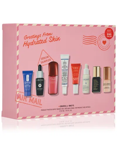 Created For Macy's 8-pc. Hydrated Skin Serum Set,  In Transparent