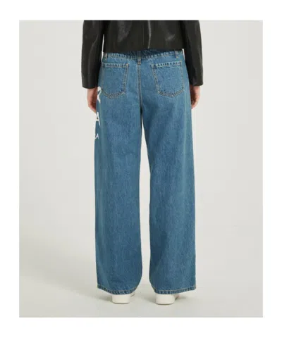 Marissa Chiara Belt Loop Jeans In Blue