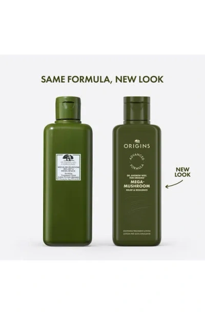 Origins Mega-mushroom Relief & Resilience Soothing Treatment Lotion In Green