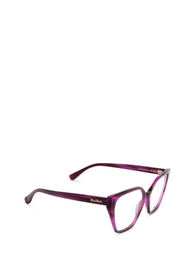 Max Mara Full-frame Plain Mirror In Purple