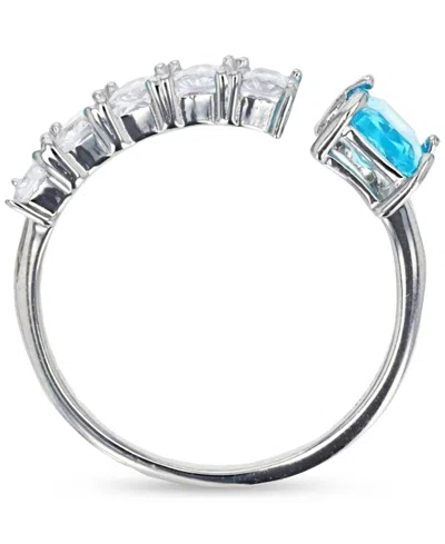 Macy's Cubic Zirconia Ring (2.31 Ct. T.w.) In Sterling Silver In Silver