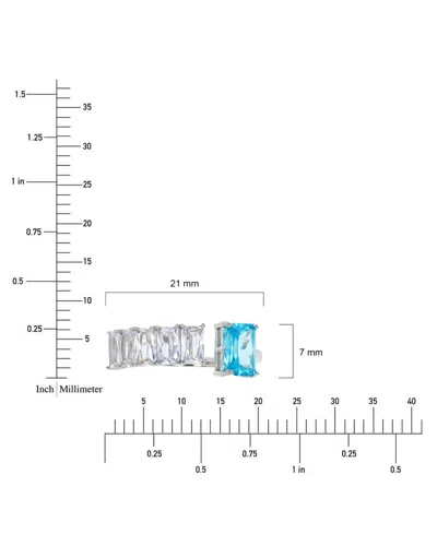 Macy's Cubic Zirconia Ring (2.31 Ct. T.w.) In Sterling Silver In Silver