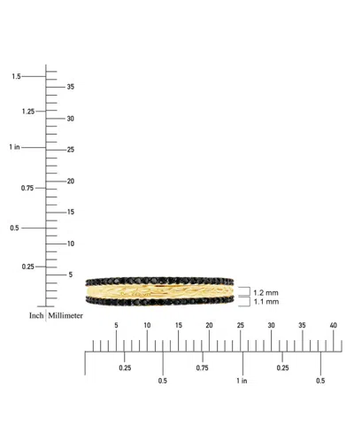 Macy's Cubic Zirconia Ring Trio Stack (1.044 Ct. T.w.) In 14k Yellow Gold Over Sterling Silver In Gold