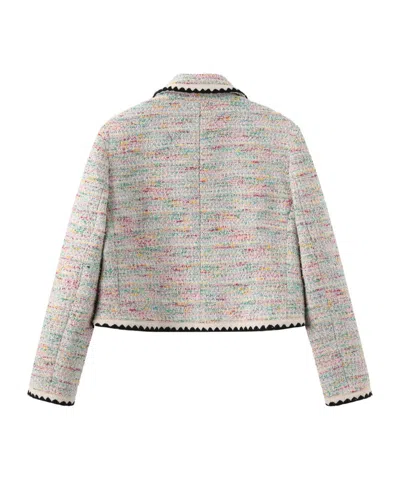 Marissa Chiara Long-sleeved Jacket In Gray