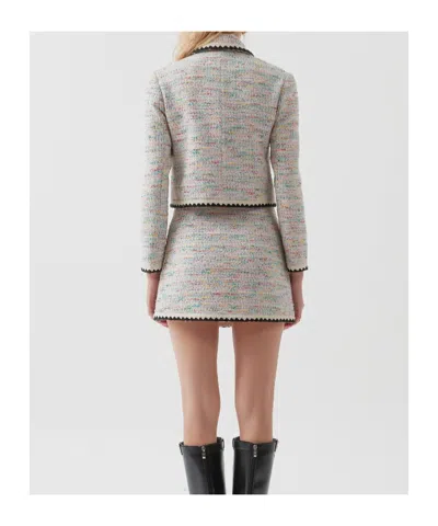 Marissa Chiara Long-sleeved Jacket In Gray