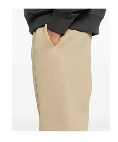 Fear Of God Drawstring Elastic Waist Sweatpants In Brown