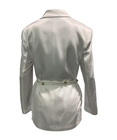 Pinko Long-sleeved Suit Jacket In Gray