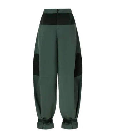 Pinko Panelled Belted Trousers In Multi