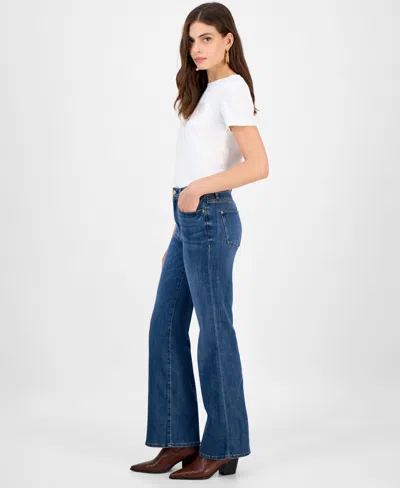 Guess Flared Low-rise Jean In Blue