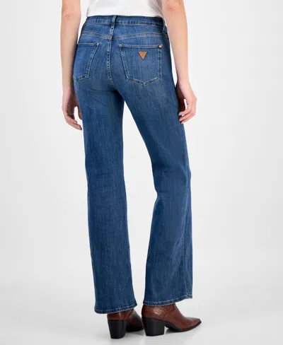 Guess Flared Low-rise Jean In Blue