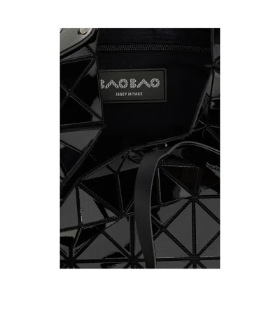 Bao Bao Issey Miyake Lucent Geometric-pattern Shoulder Bag In Black