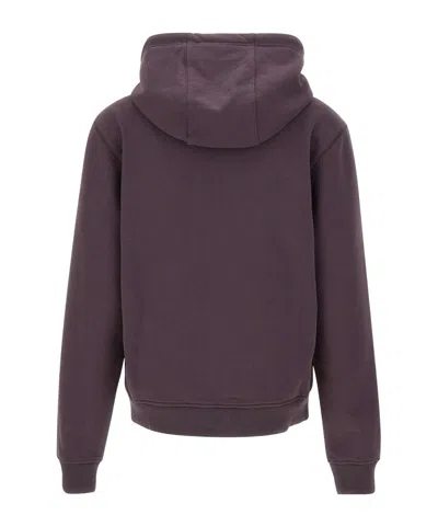 Casablanca Hooded Sweatshirt With Drawstring And Pockets In Purple