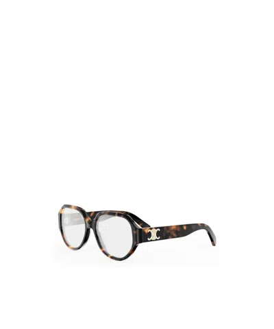 Celine Full-frame Plain Mirror In Brown