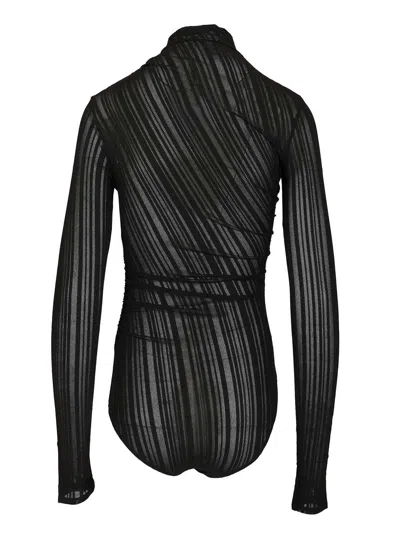 Amazuìn Qin Bodysuit In Blue