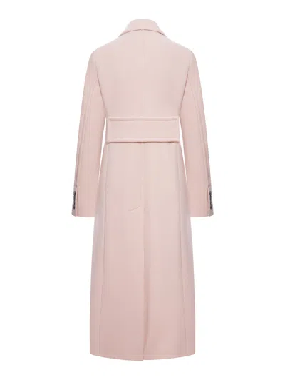 Sportmax Comune Tailored Coat In Pink
