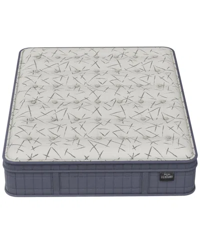King Koil Luxury By  Solace 15" Medium Hand-tufted Euro Top Mattress, Twin, Created For Macy's In Transparent