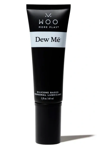 Woo More Play Dew Me Silicone Lubricant In Black