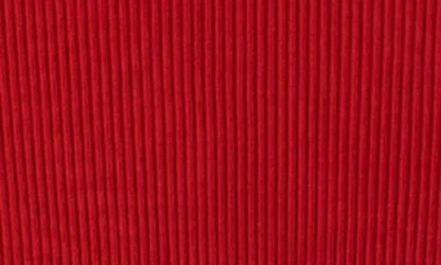 Jared Lang Ribbed Crewneck Sweater In Red