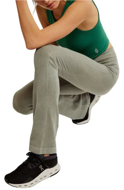 Free People Fp Movement Go To Smooth Flare Leggings In Green