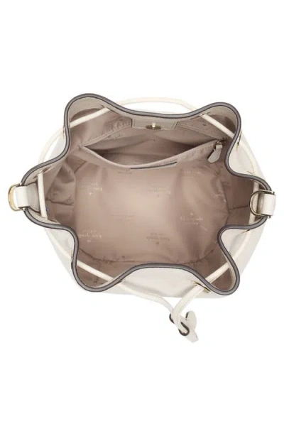 Kate Spade New York Rosie Leather Bucket Bag In White