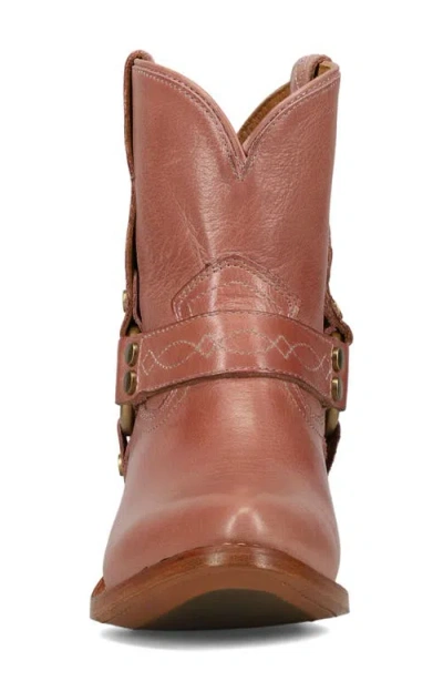 Frye Billy Harness Bootie In Brown