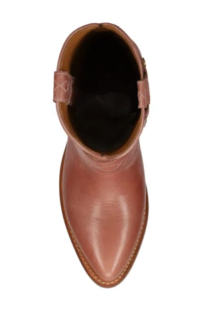 Frye Billy Harness Bootie In Brown