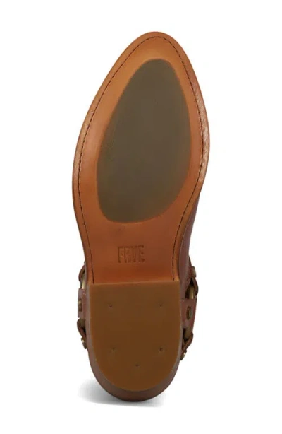 Frye Billy Harness Bootie In Brown